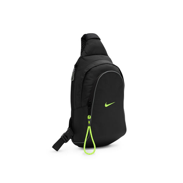 Nike | Sportswear Essential 8 Litre Sling Bag. Anthracite/Smoke Grey/Volt Available Online and in Store at Momentum Skateshop In Cottesloe, Western Australia. Shop Online Now: www.momentumskate.com.au