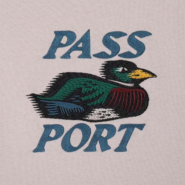 Pass~Port | Fast Duck Short Sleeve T-Shirt. Stone Available Online and in Store at Momentum Skateshop In Cottesloe, Western Australia. Shop Online Now: www.momentumskate.com.au