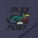 Pass~Port | Fast Duck Sweater. Dusty Blue Available Online and in Store at Momentum Skateshop In Cottesloe, Western Australia. Shop Online Now: www.momentumskate.com.au