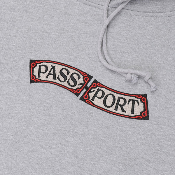 Pass~Port | Red Flag Hoddie. Ash Available Online and in Store at Momentum Skateshop In Cottesloe, Western Australia. Shop Online Now: www.momentumskate.com.au