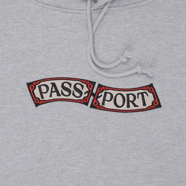 Pass~Port | Red Flag Hoddie. Ash Available Online and in Store at Momentum Skateshop In Cottesloe, Western Australia. Shop Online Now: www.momentumskate.com.au