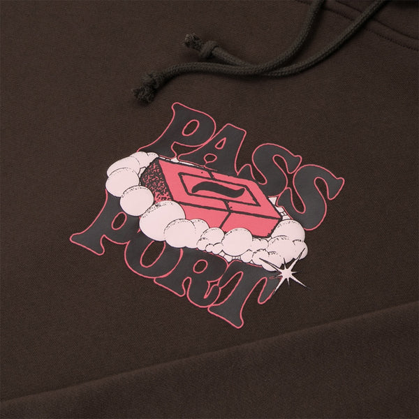 Pass~Port | Soap Fleece Hoodie. Bark Available Online and in Store at Momentum Skateshop In Cottesloe, Western Australia. Shop Online Now: www.momentumskate.com.au