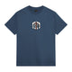 Pass~Port | Water Supply Embroidered Short Sleeve Tee. Harbour Blue Available Online and in Store at Momentum Skateshop In Cottesloe, Western Australia. Shop Online Now: www.momentumskate.com.au