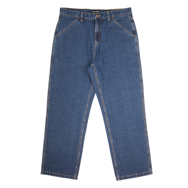 Pass~Port | Workers Club Jean R44. Washed Dark Indigo Available Online and in Store at Momentum Skateshop In Cottesloe, Western Australia. Shop Online Now: www.momentumskate.com.au