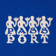 Pass~Port | 4 Flowers Organic Fleece Crew Neck Sweater. Royal Blue Available Online and in Store at Momentum Skateshop In Cottesloe, Western Australia. Shop Online Now: www.momentumskate.com.au