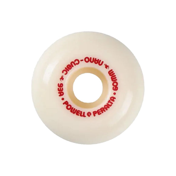 Powell Peralta | Dragon Formula Nano Cubic Skateboard Wheels. Natural/60mm x 93a Available Online and in Store at Momentum Skateshop In Cottesloe, Western Australia. Shop Online Now: www.momentumskate.com.au