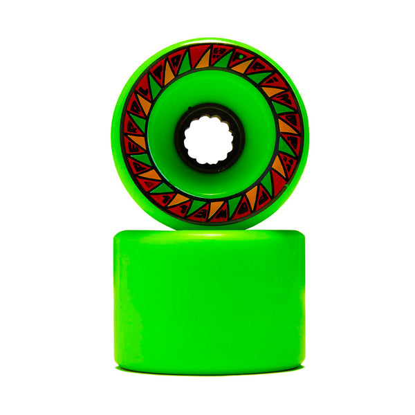 Powell Peralta | SSF Primo Skateboard Wheels. Green / 69mm x 75a Available Online and in Store at Momentum Skateshop In Cottesloe, Western Australia. Shop Online Now: www.momentumskate.com.au