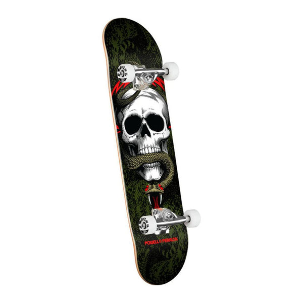 Powell Peralta x Mike McGill | Skull and Snake Complete Skateboard. Black-Green / 8.25" x 31.95" Available Online and in Store at Momentum Skateshop In Cottesloe, Western Australia. Shop Online Now: www.momentumskate.com.au
