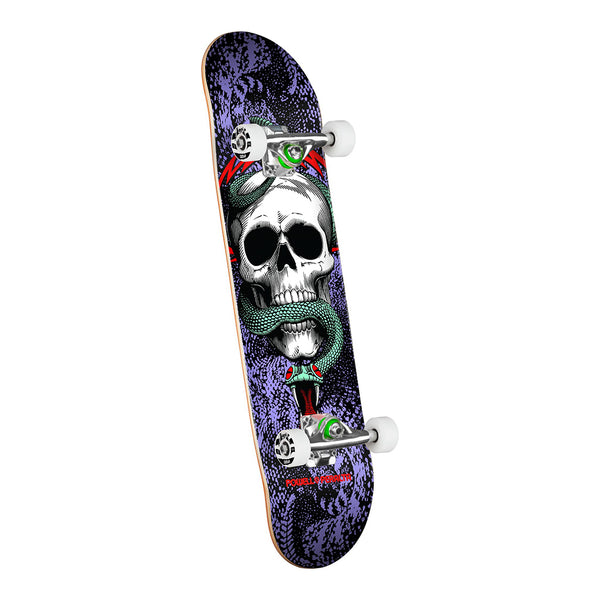 Powell Peralta x Mike McGill | Skull and Snake Complete Skateboard. Black-Purple / 7.75" x 31.08" Available Online and in Store at Momentum Skateshop In Cottesloe, Western Australia. Shop Online Now: www.momentumskate.com.au