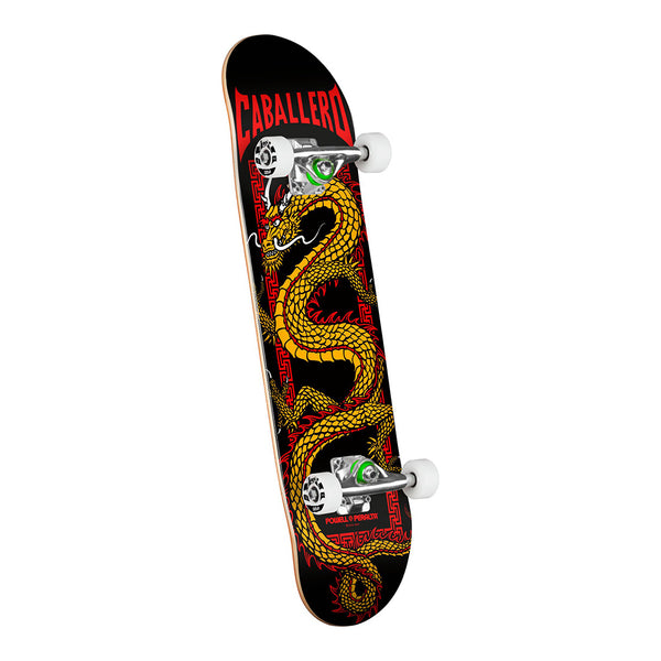 Powell Peralta x Steve Caballero | Cab Chinese Dragon Complete Skateboard. Black / 7.75" x 31.08" Available Online and in Store at Momentum Skateshop In Cottesloe, Western Australia. Shop Online Now: www.momentumskate.com.au