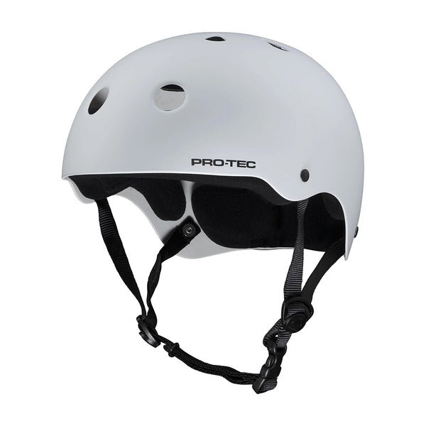 Pro-Tec | Classic Skate Helmet. Matte White Available Online and in Store at Momentum Skateshop In Cottesloe, Western Australia. Shop Online Now: www.momentumskate.com.au