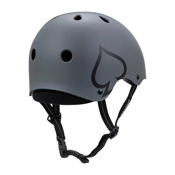 Pro-Tec | Low Pro Certified Skate & Bike Helmet. Matte Grey Available Online and in Store at Momentum Skateshop In Cottesloe, Western Australia. Shop Online Now: www.momentumskate.com.au