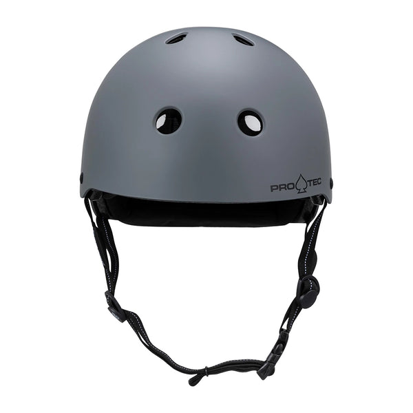 Pro-Tec | Low Pro Certified Skate & Bike Helmet. Matte Grey Available Online and in Store at Momentum Skateshop In Cottesloe, Western Australia. Shop Online Now: www.momentumskate.com.au