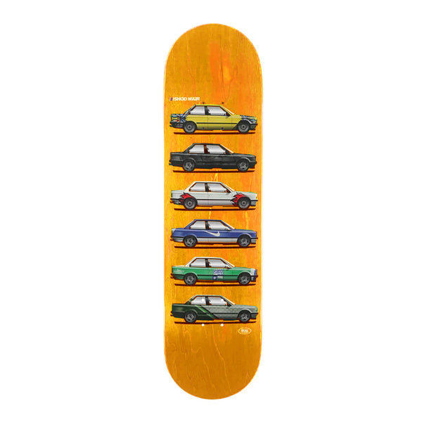 Real x Ishod Wair | Customs V1 Twin Tailed Black Bagged SSD25 Limited Edition Skateboard Deck. 8.25" x 31.8" Available Online and in Store at Momentum Skateshop In Cottesloe, Western Australia. Shop Online Now: www.momentumskate.com.au