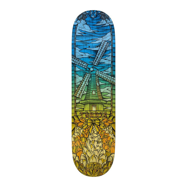 Real x Tanner Van Vark | Chrome Cathedral Skateboard Deck. 8.5" x 32.62" Available Online and in Store at Momentum Skateshop In Cottesloe, Western Australia. Shop Online Now: www.momentumskate.com.au