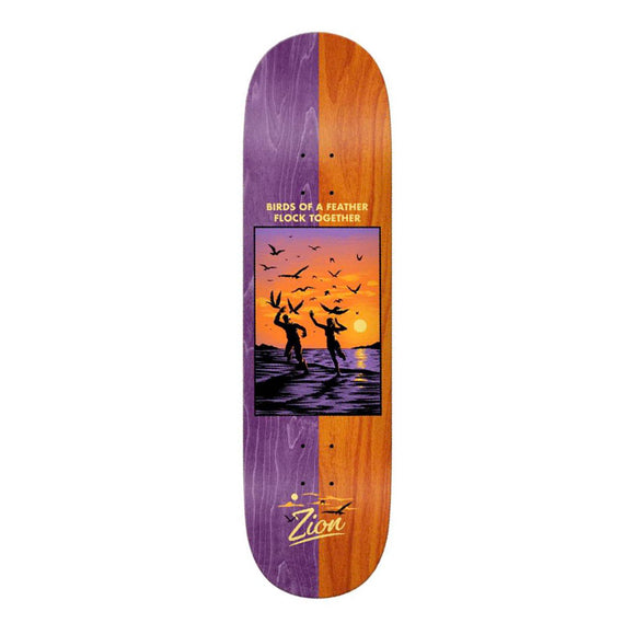 Real x Zion Wright | Brightside Skateboard Deck. 8.5" x 32.25" Available Online and in Store at Momentum Skateshop In Cottesloe, Western Australia. Shop Online Now: www.momentumskate.com.au