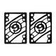 Sector 9 | 1/4" Riser Pad Set. Black Available Online and in Store at Momentum Skateshop In Cottesloe, Western Australia. Shop Online Now: www.momentumskate.com.au