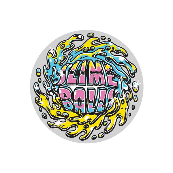 Slime Balls | S/B Chrome Logo Sticker. 3.5" x 3.5" Available Online and in Store at Momentum Skateshop In Cottesloe, Western Australia. Shop Online Now: www.momentumskate.com.au