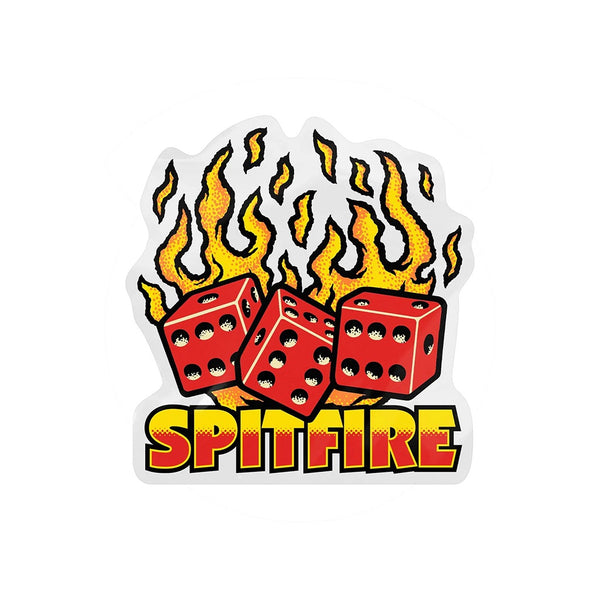 Spitfire | Hot Hands Sticker. 4.0" x 4.25" Available Online and in Store at Momentum Skateshop In Cottesloe, Western Australia. Shop Online Now: www.momentumskate.com.au
