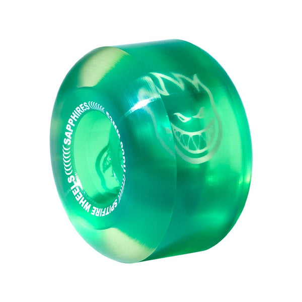 Spitfire | Sapphires Cruiser Skateboard Wheels. Green / 53mm x 90a Available Online and in Store at Momentum Skateshop In Cottesloe, Western Australia. Shop Online Now: www.momentumskate.com.au