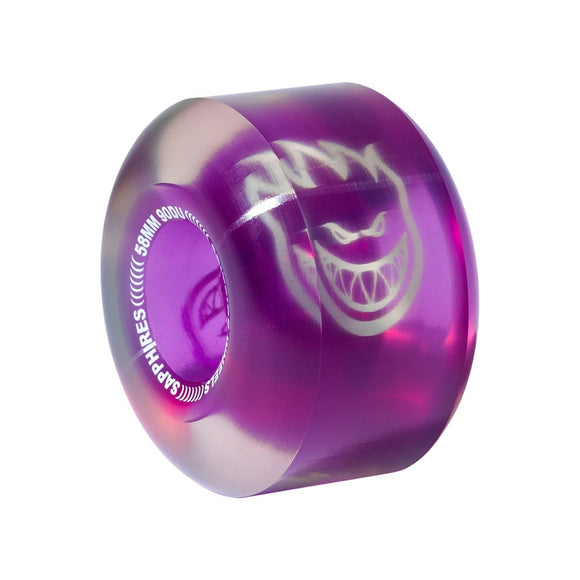 Spitfire | Sapphires Cruiser Skateboard Wheels. Purple / 58mm x 90a Available Online and in Store at Momentum Skateshop In Cottesloe, Western Australia. Shop Online Now: www.momentumskate.com.au