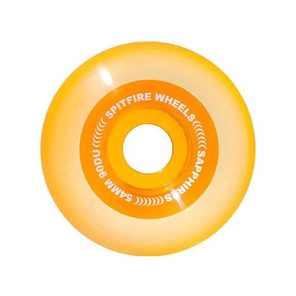 Spitfire | Sapphires Cruiser Skateboard Wheels. Orange / 54mm x 90a Available Online and in Store at Momentum Skateshop In Cottesloe, Western Australia. Shop Online Now: www.momentumskate.com.au