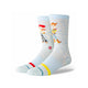 Stance x Pixar | Toy Story Best Friends Casual Crew Length Socks. Light Blue Available Online and in Store at Momentum Skateshop In Cottesloe, Western Australia. Shop Online Now: www.momentumskate.com.au
