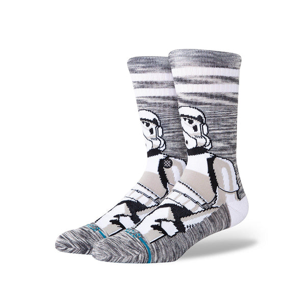 Stance x Star Wars | Storm Trooper Casual Crew Length Socks Available Online and in Store at Momentum Skateshop In Cottesloe, Western Australia. Shop Online Now: www.momentumskate.com.au