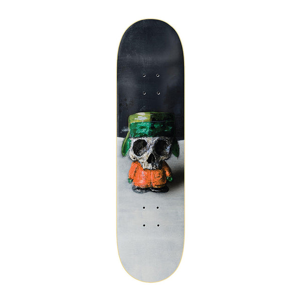Zero x Adam Arunski | Southpark Horror Series Kyle R-7 Skateboard Deck. 8.5" x 32.3" Available Online and in Store at Momentum Skateshop In Cottesloe, Western Australia. Shop Online Now: www.momentumskate.com.au