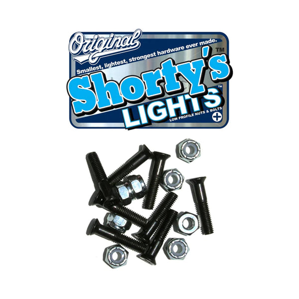 SHORTY'S | ORIGINAL LIGHTS 7/8" ALLEN HEAD LOW PROFILE SKATEBOARD HARDWARE AVAILABLE ONLINE AND IN STORE AT MOMENTUM SKATESHOP IN COTTESLOE, WESTERN AUSTRALIA.