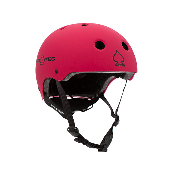 PRO-TEC | JUNIOR CLASSIC FIT CERTIFIED SKATE HELMET. MATTE PINK AVAILABLE ONLINE AND IN STORE AT MOMENTUM SKATESHOP IN COTTESLOE, WESTERN AUSTRALIA. SHOP ONLINE NOW: www.momentumskate.com.au