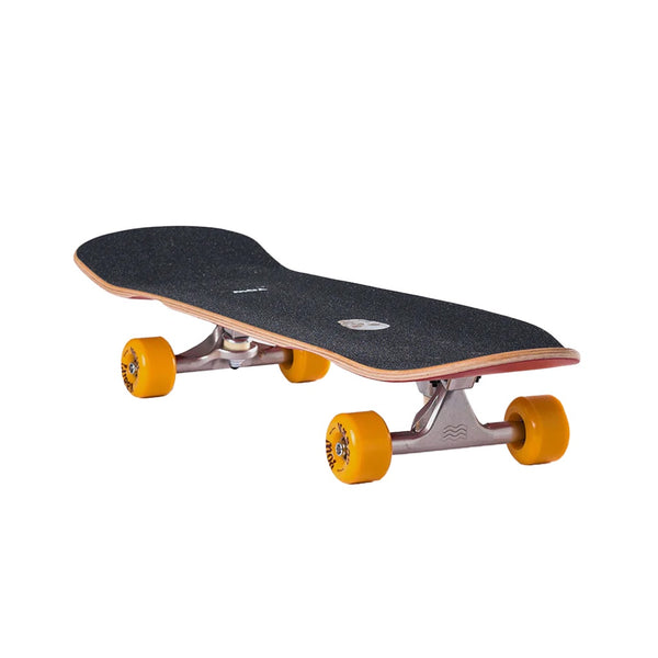 Yow x Christenson | Skalle Mini Surf Cruiser Skateboard. Red / 9.0" x 30.5" Available Online and in Store at Momentum Skateshop In Cottesloe, Western Australia. Shop Online Now: www.momentumskate.com.au