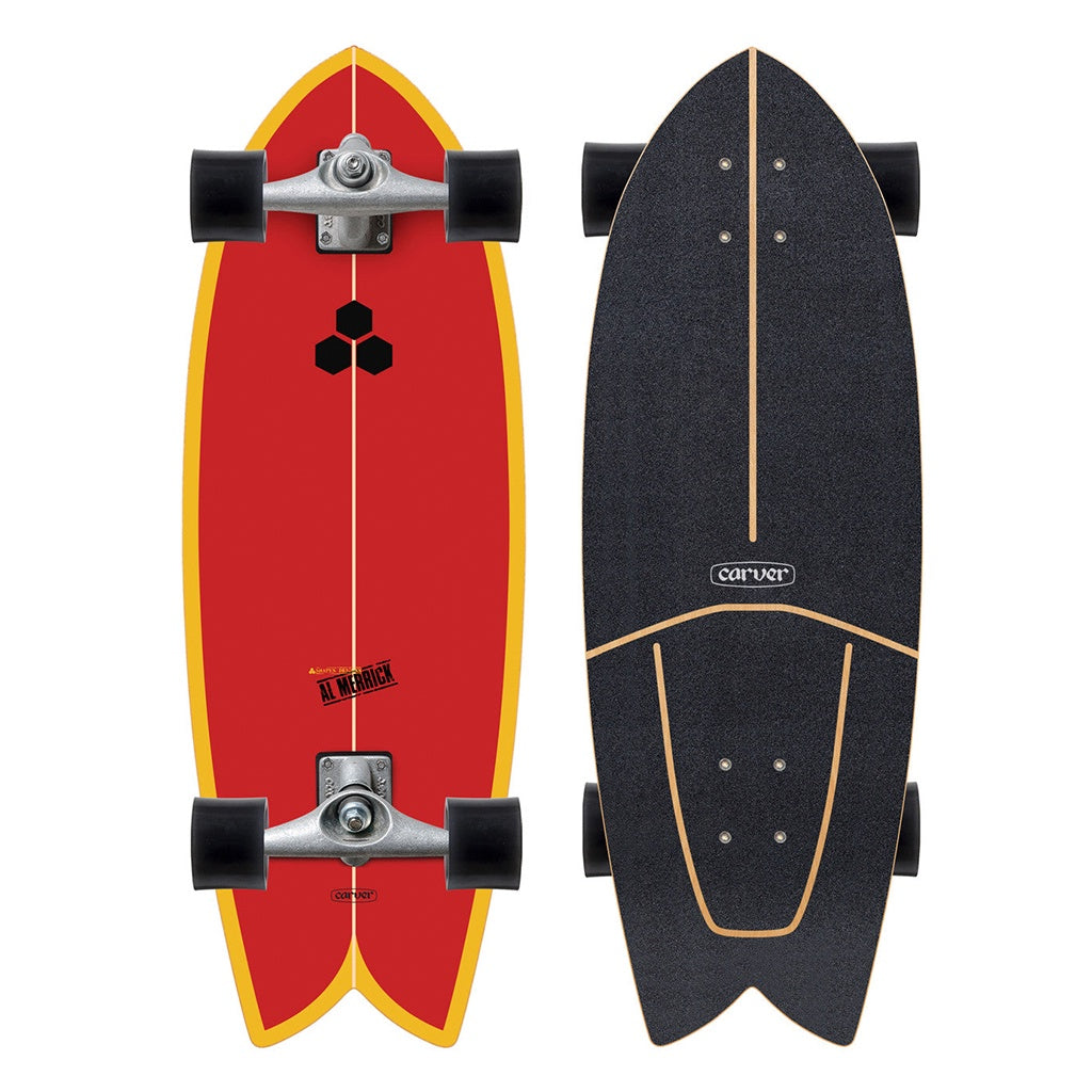 Carver x Channel Islands - Al Merrick | Fish Surf-Skate Complete Skate ...