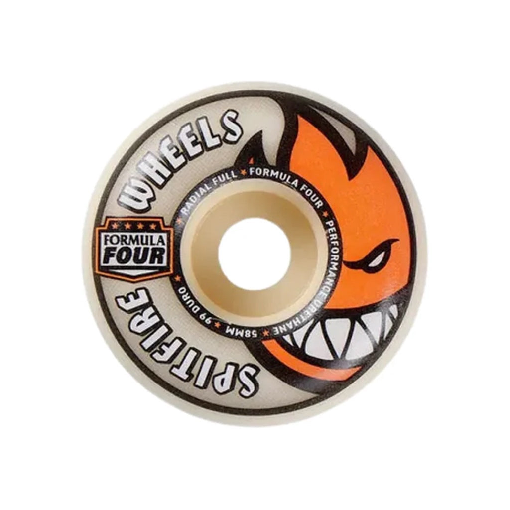 Spitfire | Formula Four F4 Radial Full Skateboard Wheels. 60mm x 99a ...