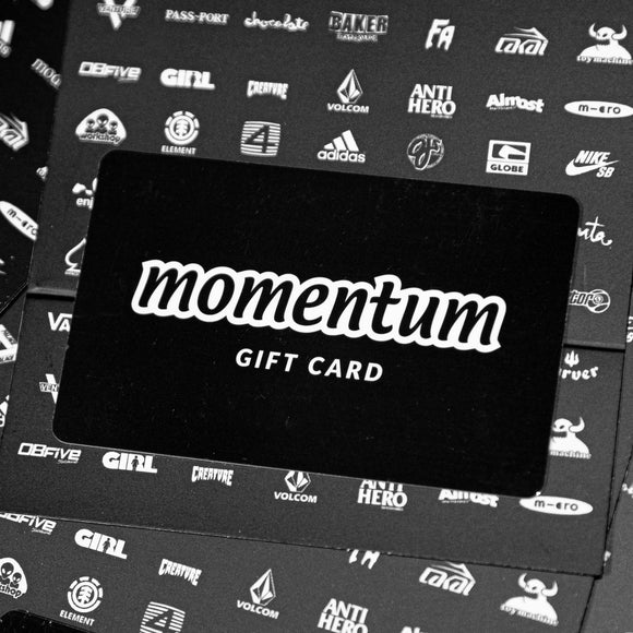Momentum Skateshop Gift Cards
