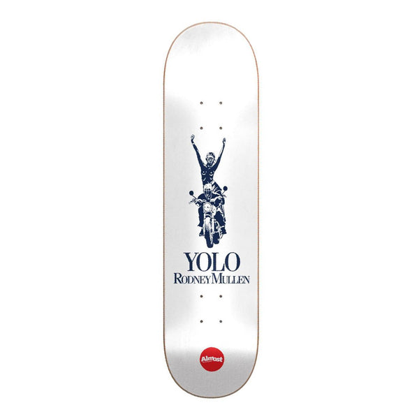 ALMOST X RODNEY MULLEN | RUNWAY R7 SKATEBOARD DECK. 8.0" X 31.6" AVAILABLE ONLINE AND IN STORE AT MOMENTUM SKATESHOP IN COTTESLOE, WESTERN AUSTRALIA.