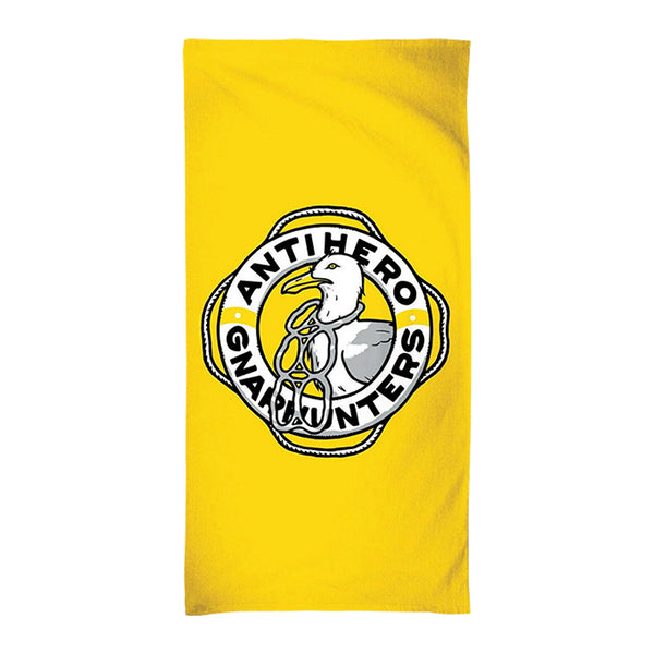 ANTI HERO | GNARHUNTERS TOWEL AVAILABLE ONLINE AND IN STORE AT MOMENTUM SKATESHOP IN COTTESLOE, WESTERN AUSTRALIA.