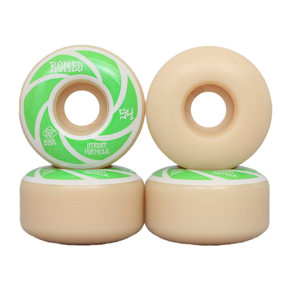 BONES | STF V1 STANDARD PATTERNS SKATEBOARD WHEELS. 54MM X 99A AVAILABLE ONLINE AND IN STORE AT MOMENTUM SKATESHOP IN COTTESLOE, WESTERN AUSTRALIA.