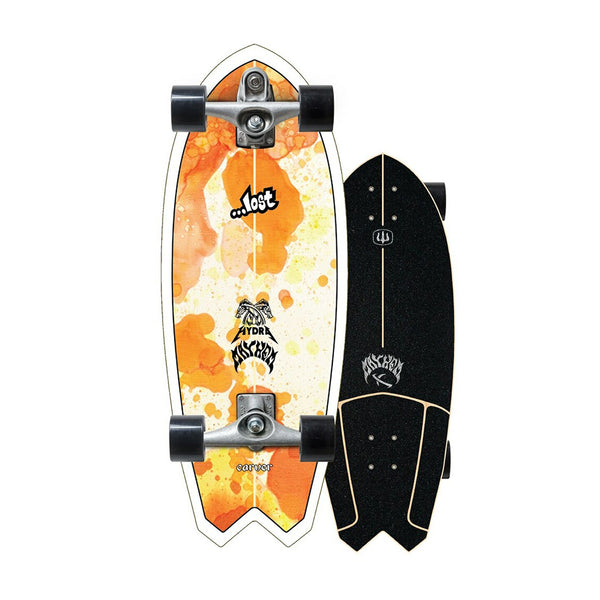 CARVER X LOST | HYDRA COMPLETE SURF SKATEBOARD WITH CX TRUCKS. 29.0" X 10.5" AVAILABLE ONLINE AND IN STORE AT MOMENTUM SKATESHOP IN COTTESLOE, WESTERN AUSTRALIA.