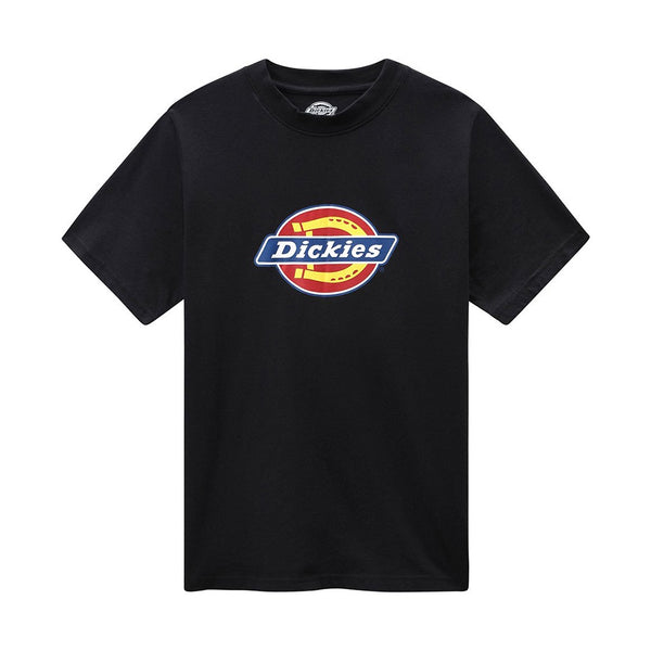 DICKIES | H.S CLASSIC LOGO CLASSIC AVAILABLE ONLINE AND IN STORE AT MOMENTUM SKATESHOP IN COTTESLOE, WESTERN AUSTRALIA.FIT SHORT SLEEVE TEE. BLACK 
