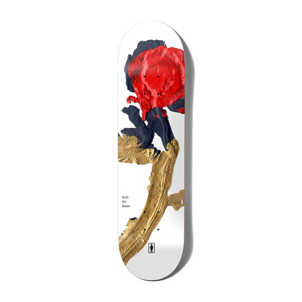 GIRL - GRIFFIN GASS BLOOMING WR41 SKATEBOARD DECK. 8.25" X 31.75" AVAILABLE ONLINE AND IN STORE AT MOMENTUM SKATESHOP IN COTTESLOE, WESTERN AUSTRALIA.