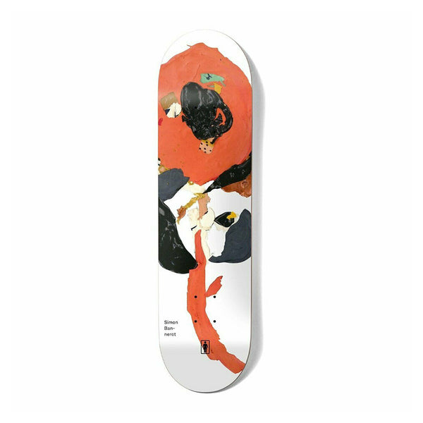 GIRL - SIMON BANNEROT BLOOMING WR41 SKATEBOARD DECK. 8.0" X 31.875" AVAILABLE ONLINE AND IN STORE AT MOMENTUM SKATESHOP IN COTTESLOE, WESTERN AUSTRALIA.