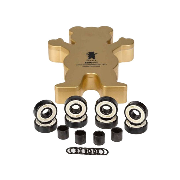 GRIZZLY | ABEC 7 GOLD SKATEBOARD BEAR-RINGS AVAILABLE ONLINE AND IN STORE AT MOMENTUM SKATESHOP IN COTTESLOE, WESTERN AUSTRALIA.