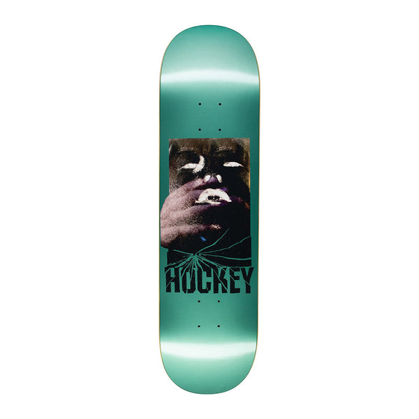 HOCKEY - MAC SKATEBOARD DECK. GREEN / 8.0" X 31.66" AVAILABLE ONLINE AND IN STORE AT MOMENTUM SKATESHOP IN COTTESLOE, WESTERN AUSTRALIA.