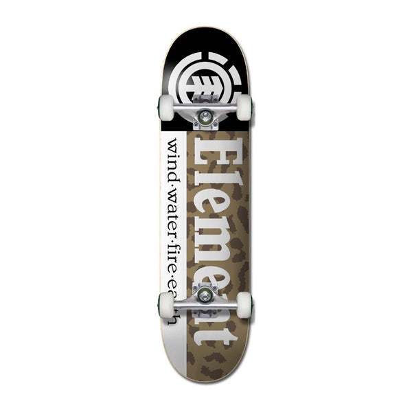 ELEMENT | CHEETAH SECTION COMPLETE SKATEBOARD. 8.0" X 31.75 AVAILABLE ONLINE AND IN STORE AT MOMENTUM SKATESHOP IN COTTESLOE, WESTERN AUSTRALIA.