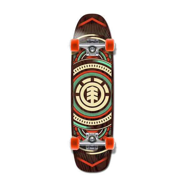 ELEMENT | HATCHED CRUISER COMPLETE SKATEBOARD. 8.75" X 32.5" AVAILABLE ONLINE AND IN STORE AT MOMENTUM SKATESHOP IN COTTESLOE, WESTERN AUSTRALIA.