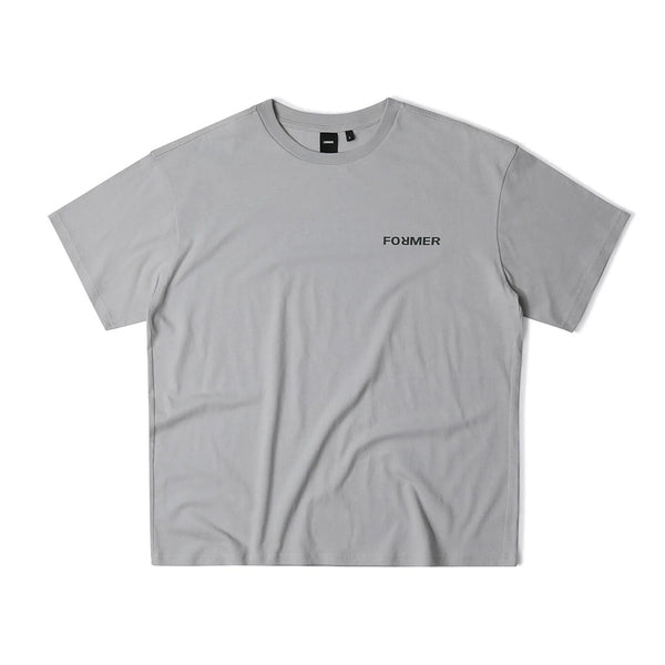 FORMER | COLLISION CRUX S/S TEE. CONCRETE AVAILABLE ONLINE AND IN STORE AT MOMENTUM SKATESHOP IN COTTESLOE, WESTERN AUSTRALIA.