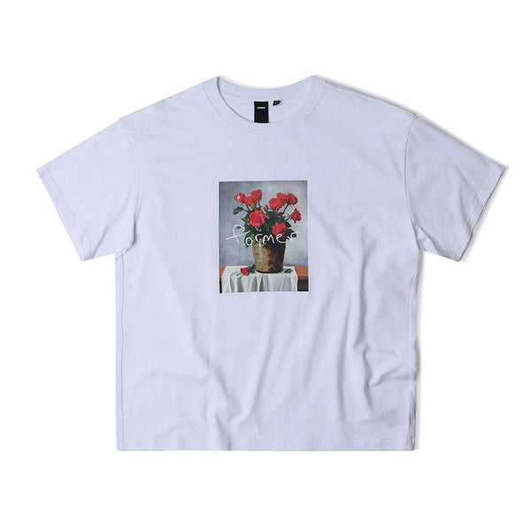 FORMER | STILL LIFE S/S TEE. WHITE AVAILABLE ONLINE AND IN STORE AT MOMENTUM SKATESHOP IN COTTESLOE, WESTERN AUSTRALIA.
