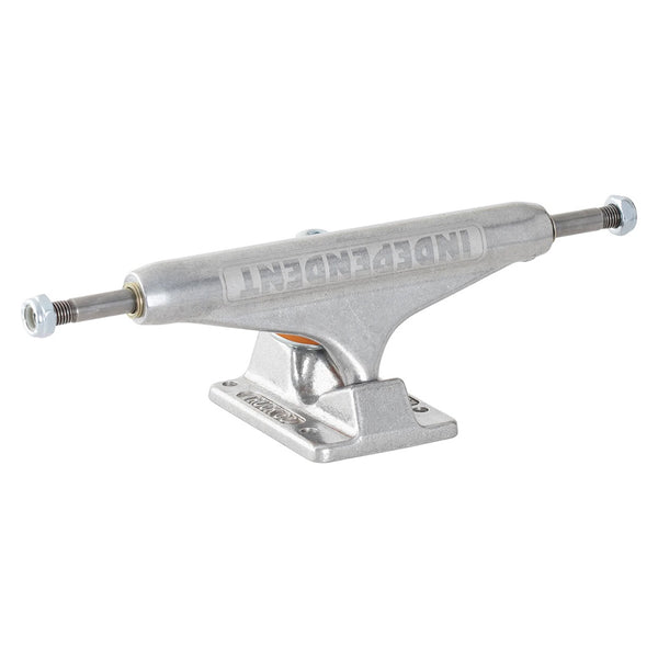 INDEPENDENT | 139 STAGE XI HOLLOW INVERTED KINGPIN BAR POLISHED SILVER STANDARD SKATEBOARD TRUCKS AVAILABLE ONLINE AND IN STORE AT MOMENTUM SKATESHOP IN COTTESLOE, WESTERN AUSTRALIA.