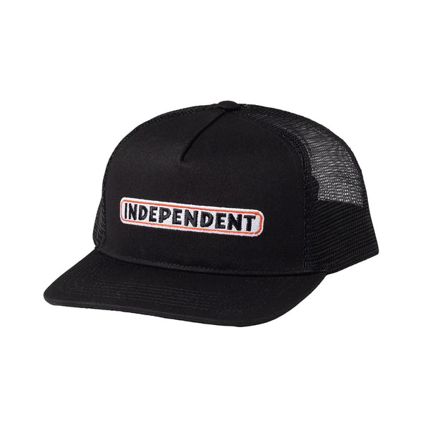 INDEPENDENT | BAR TRUCKER CAP AVAILABLE ONLINE AND IN STORE AT MOMENTUM SKATESHOP IN COTTESLOE, WESTERN AUSTRALIA.